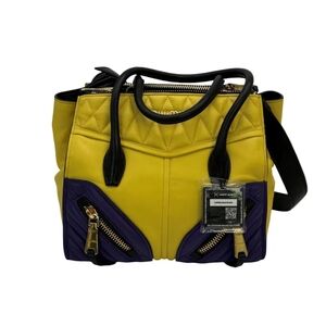 Miu Miu Yellow and Purple Satchel - Special Limited Edituon Authentic